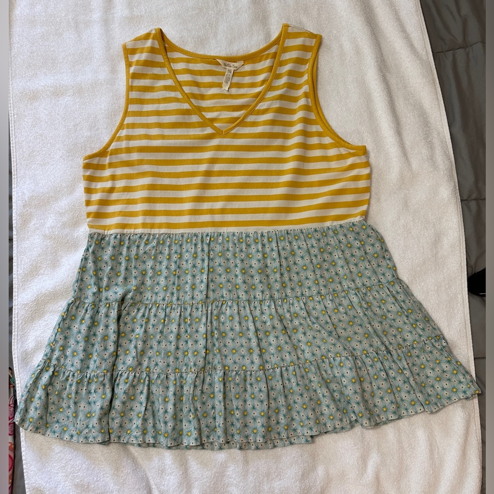 Matilda Jane XXL Wonderment Sunshine Ahead tank top